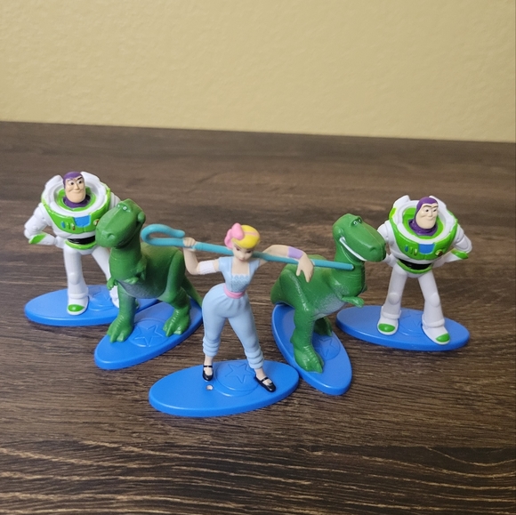 Disney Toys 5 Toy Story 5 Small Toys Bo Peep Buzz Lightyear Rex
